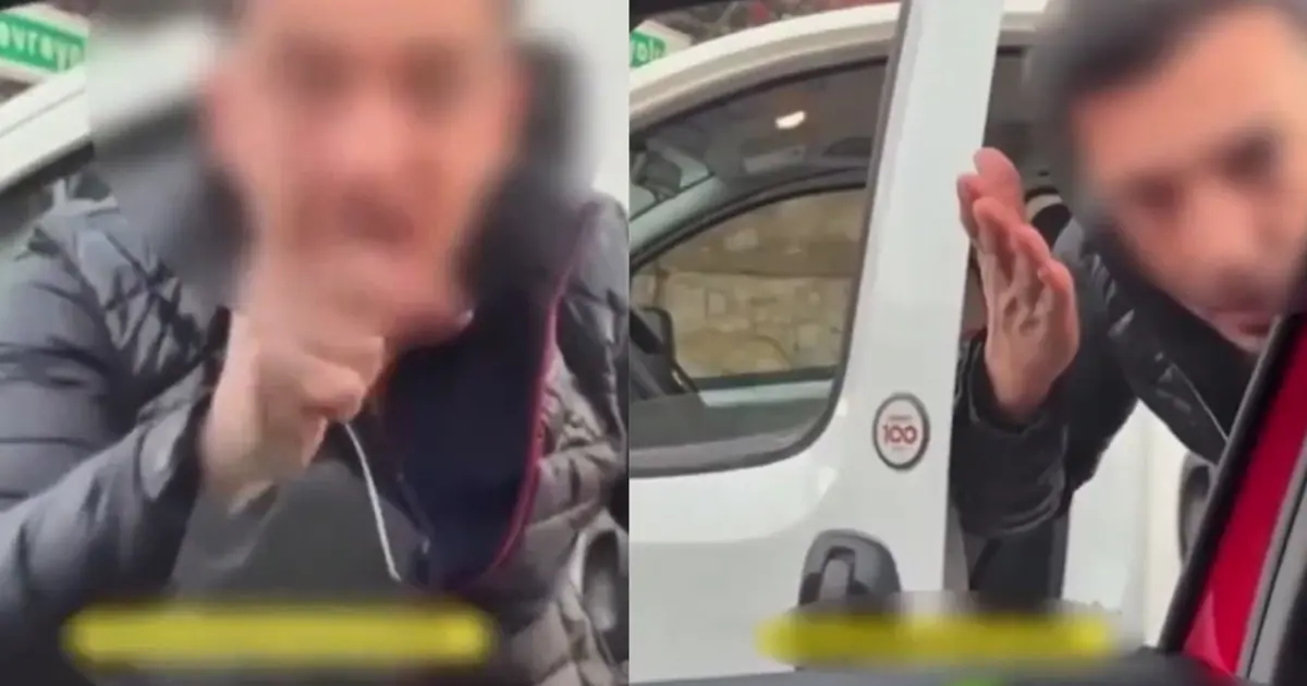 Trafikte Kadın Sürücüye Saldıran Şahıs Yakalandı