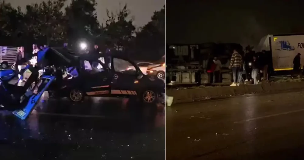 Başakşehir'de Korkunç Kaza: Beton Mikseri 3 Araca Çarptı, 2 Kişi Hayatını Kaybetti