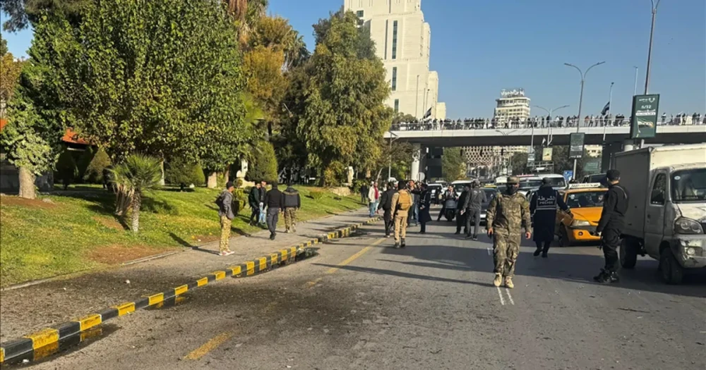 Şam'da Otel Önünde Patlama: Can Kaybı ve Yaralılar Var