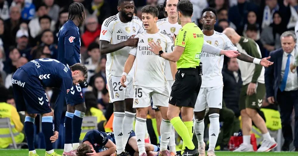 Real Madrid Evinde Celta Vigo'ya Mağlup Oldu: 2-0