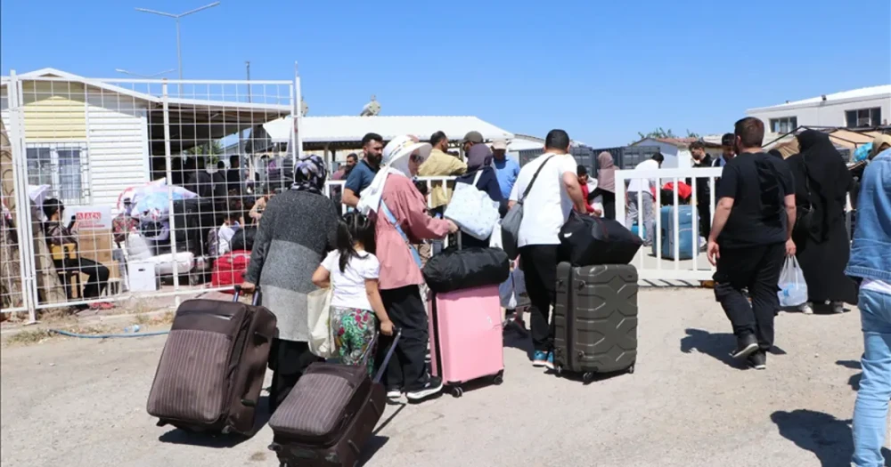 578 Bin Suriyeli Gönüllü Olarak Vatanlarına Döndü