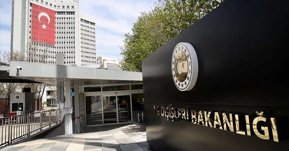 Dışişleri Bakanlığı'ndan İsrail'in UNRWA binasına baskınına tepki