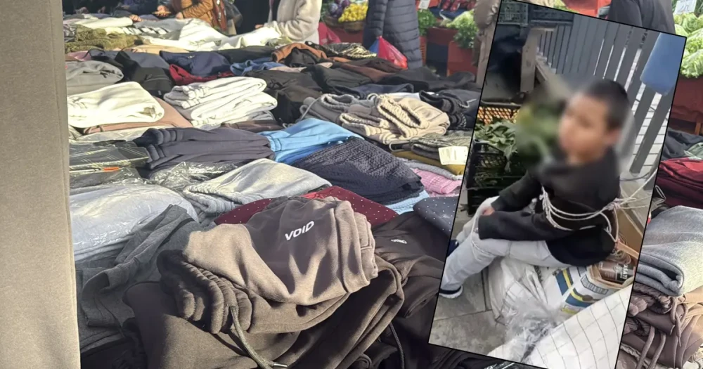 Eşofman Çalan Çocuğu İple Bağlayan Esnaflar Gözaltına Alındı
