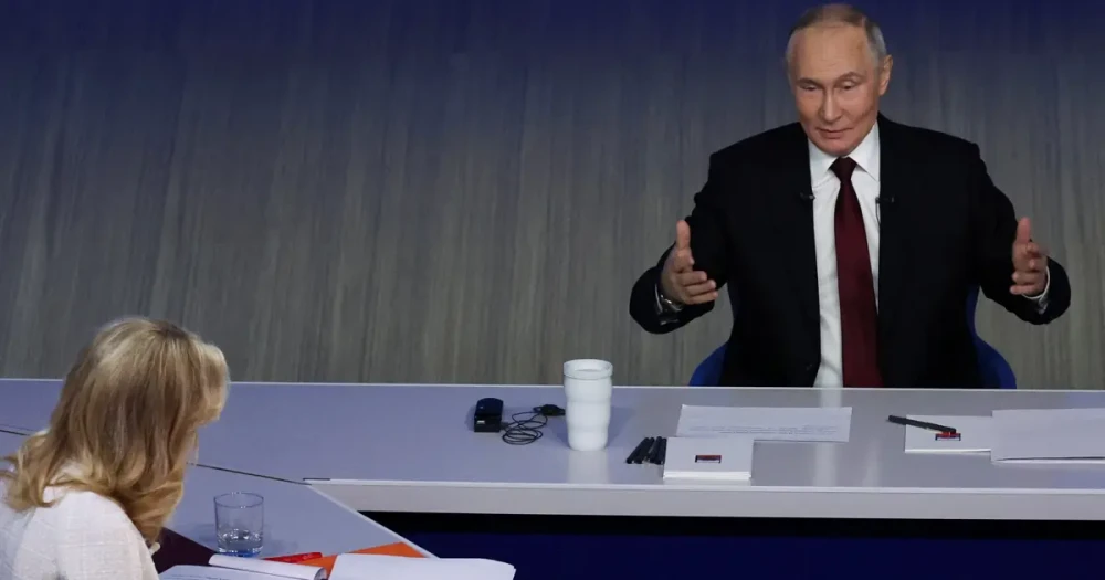 Putin'den Yıl Sonu Değerlendirmesi: "Cephede Üstünlük Rus Ordusunda"
