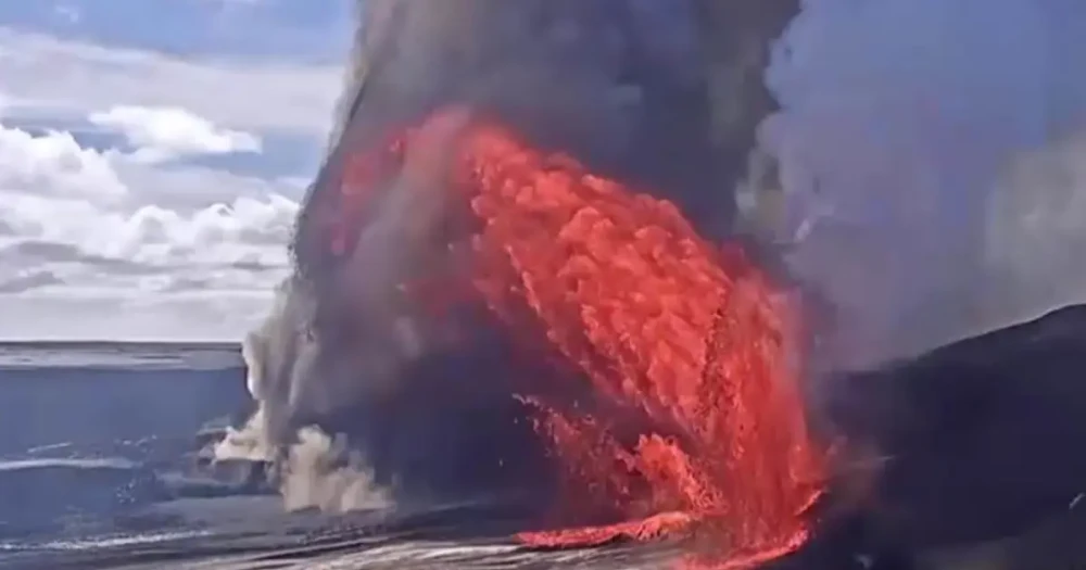 Kilauea Yanardağı Yeniden Aktif: Lavlar 425 Metreye Ulaştı