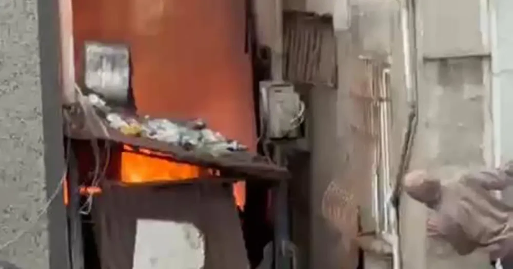 İstanbul'da Tekstil Atölyesinde Korkutan Yangın