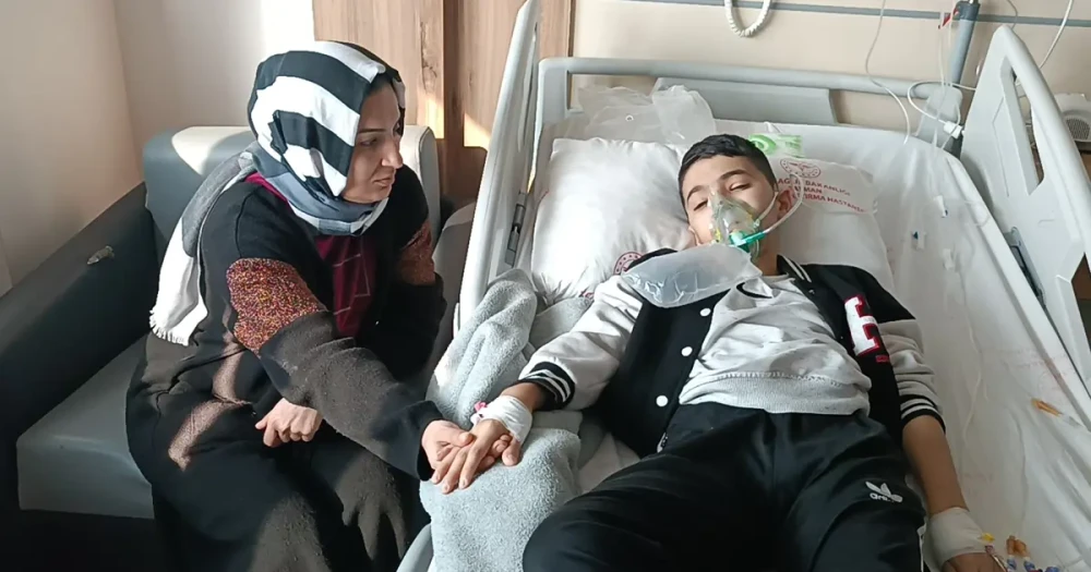 54 Günlük Öksürük Sonrası Muhammed, İstanbul'a Nakledildi