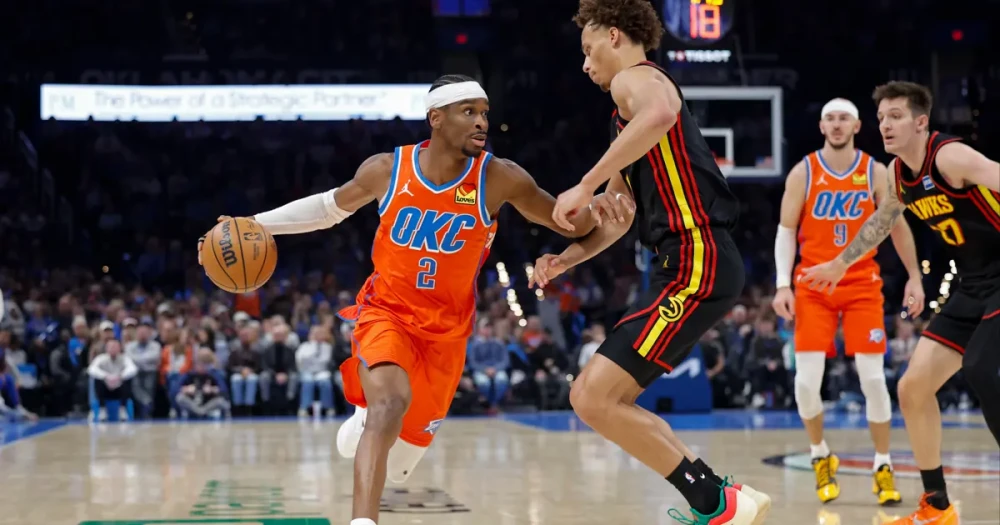 Shai Gilgeous-Alexander'dan Muhteşem Performans: Thunder, Hawks'ı Farkla Geçti