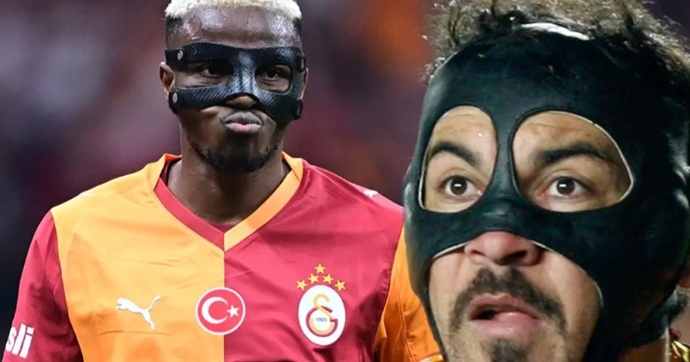 Victor Osimhen'den Esprili Yanıt: "Maskeler Şık, Beni Görsen Dracula Sanırdın"