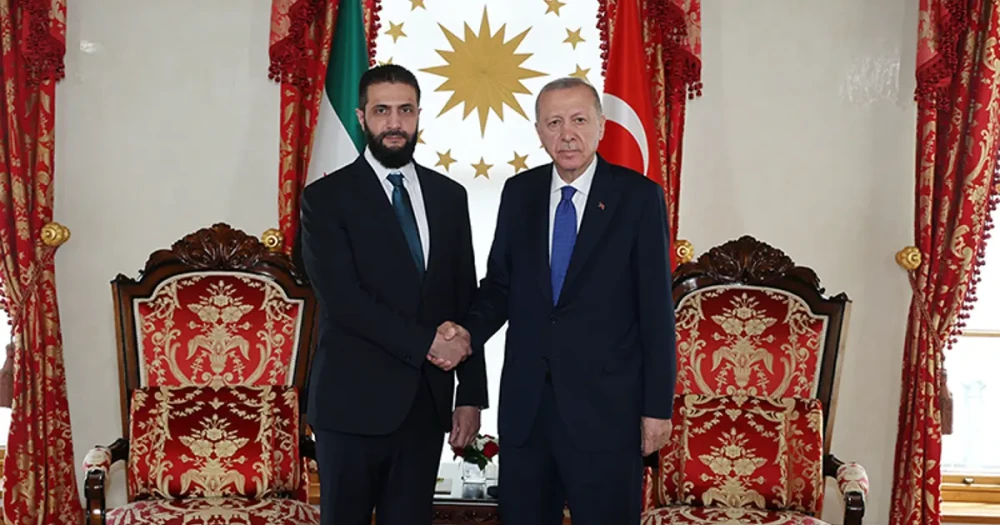 Erdoğan ve Şara, Suriye'deki Gelişmeleri Değerlendirdi