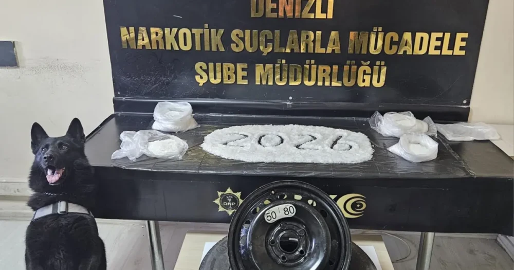 Denizli'de Uyuşturucu Operasyonu: 4 Kilogram Metamfetamin Ele Geçirildi