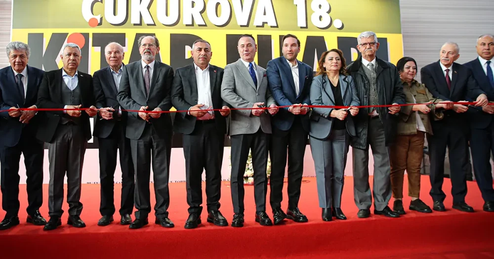 Adana, 2026'nın İlk Kitap Fuarına Ev Sahipliği Yapıyor: Çukurova Kitap Fuarı Kapılarını Araladı