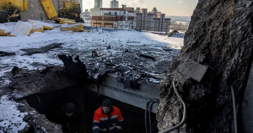 Kiev'de Kış Ortasında Isınma Krizi: Binlerce Konut Soğuğa Teslim