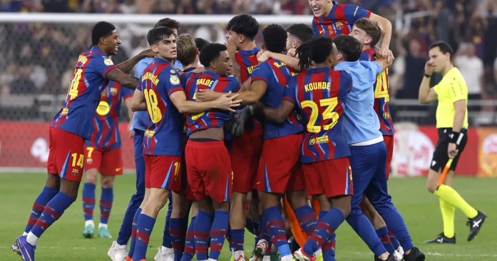 İspanya Süper Kupası'nda Şampiyon Barcelona: El Clasico Nefes Kesti