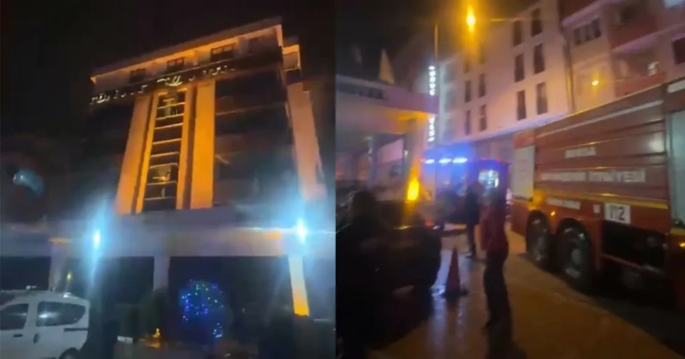 Bursa'da Otelde Yangın Paniği: Çok Sayıda Kişi Mahsur Kaldı