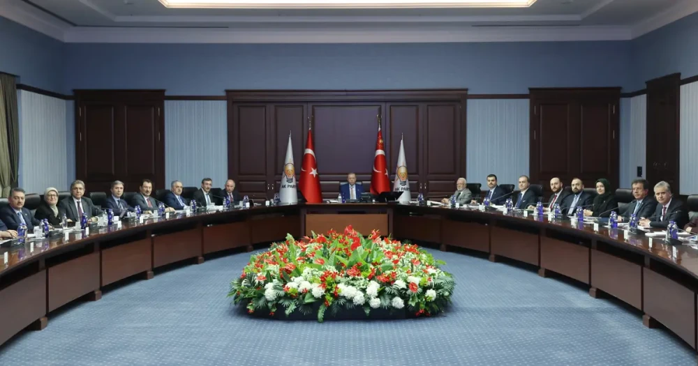 AK Parti MYK Cumhurbaşkanı Erdoğan Başkanlığında Toplandı