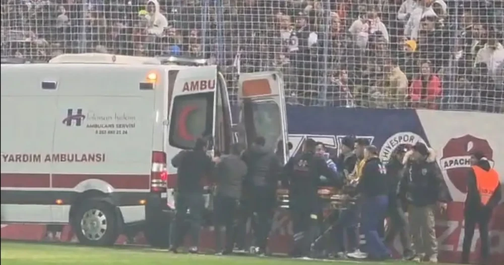 Türkiye Kupası Maçı Öncesi Tribünden Düşen Taraftarın Durumu Kritik