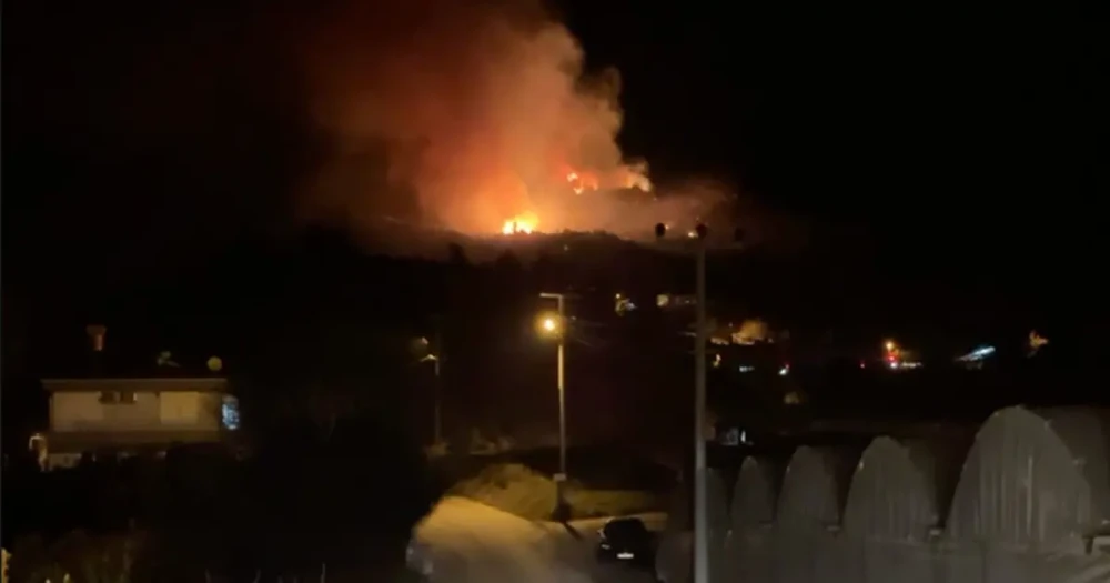 Antalya'da Orman Yangını: Evler Tedbir Amaçlı Tahliye Ediliyor