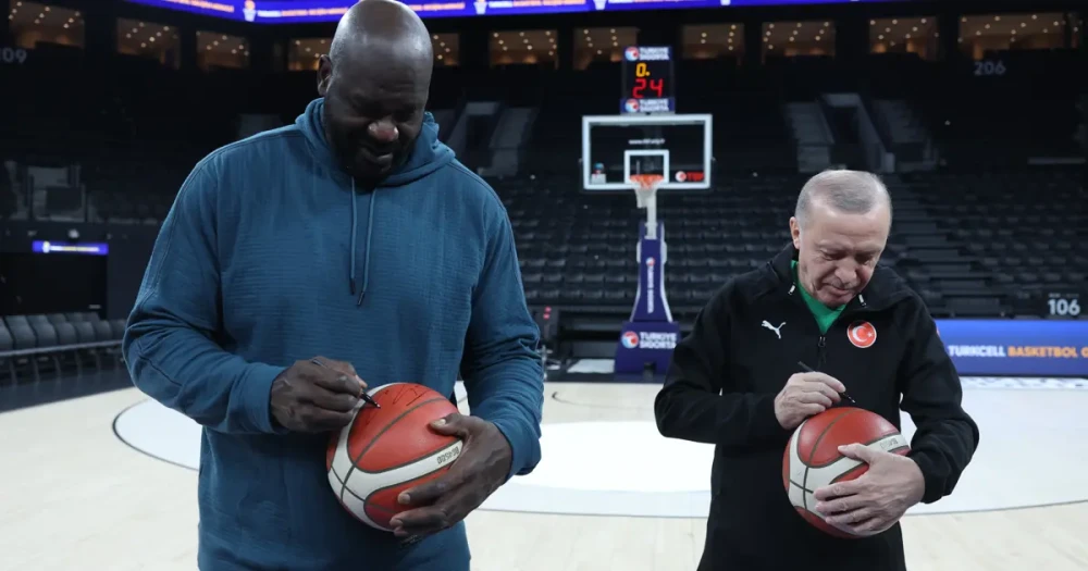 Cumhurbaşkanı Erdoğan ve Shaquille O'Neal'dan Tarihi Buluşma