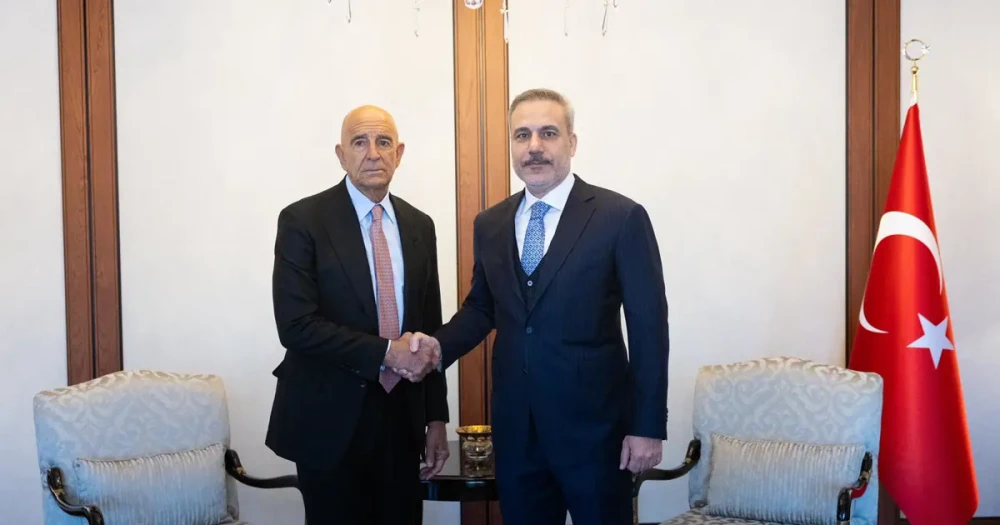 ABD Büyükelçisi Barrack'tan Dışişleri Bakanı Fidan'a Ziyaret