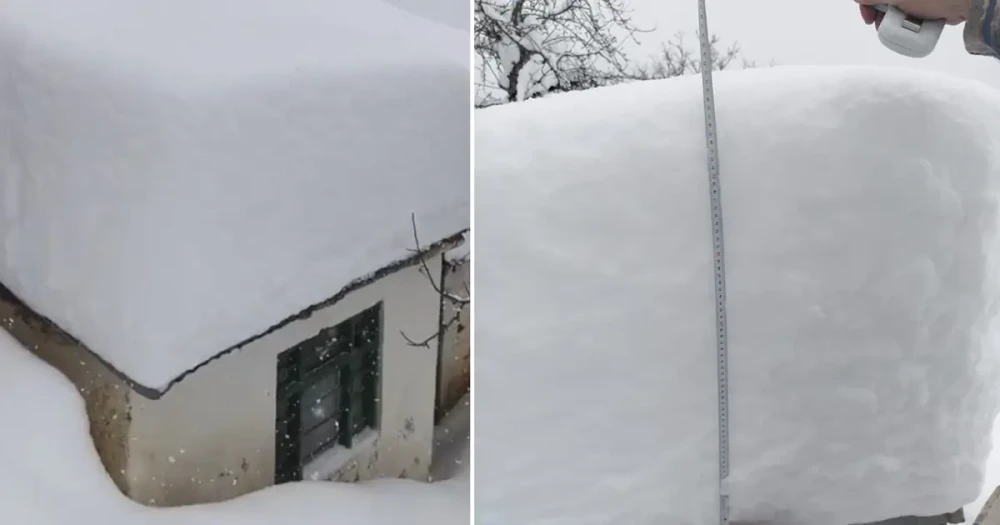 Gümüşhane'de Çatıları Çökmek Üzere Olan Vatandaşlar Yardım İstiyor