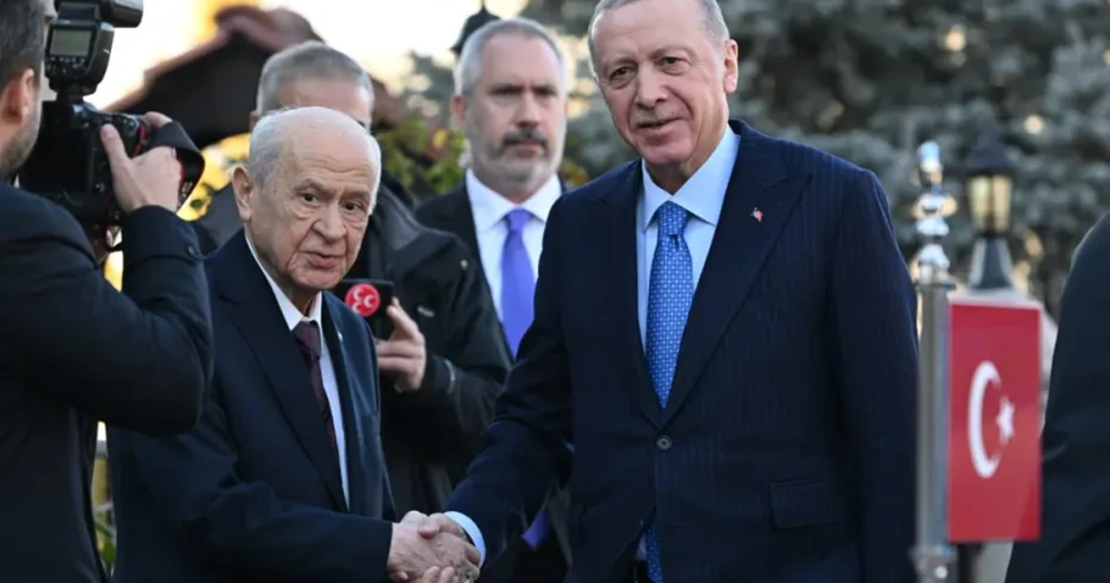 Cumhurbaşkanı Erdoğan ve MHP Lideri Bahçeli Beştepe'de Bir Araya Gelecek