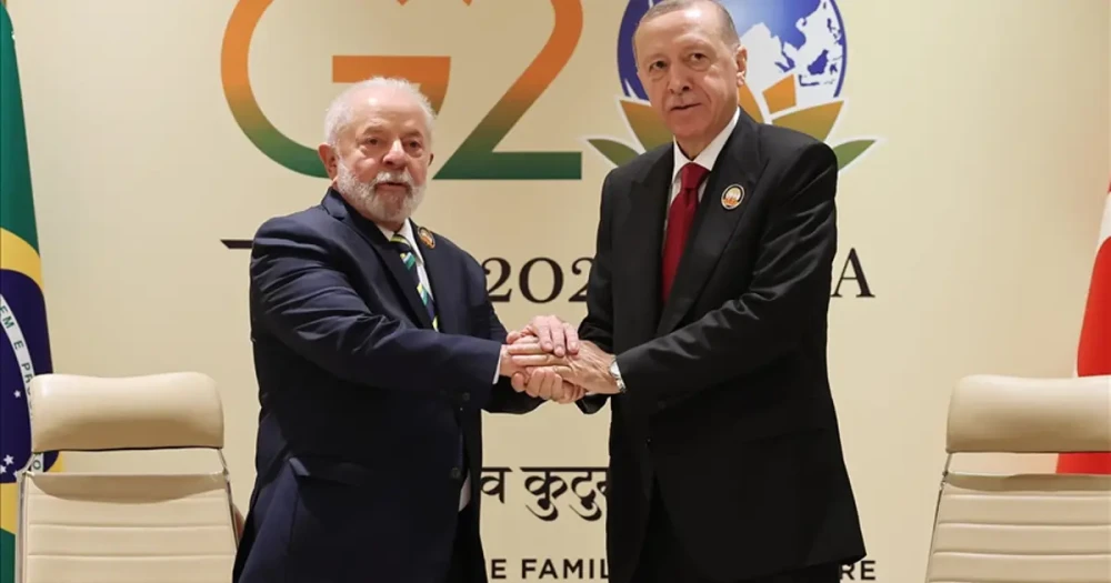 Cumhurbaşkanı Erdoğan ve Brezilya Devlet Başkanı Lula'dan Önemli Görüşme