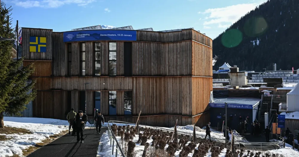 Davos'ta Dünya Ekonomik Forumu Sırasında Yangın Paniği