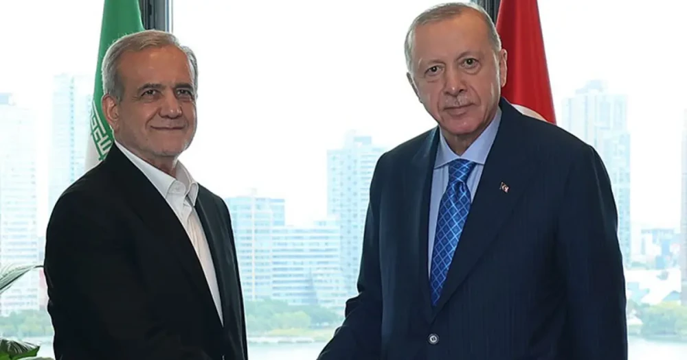 Cumhurbaşkanı Erdoğan ve İran Cumhurbaşkanı Pezeşkiyan Görüştü