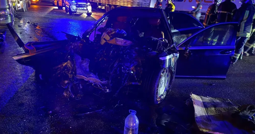 Burdur'da Zincirleme Kaza: 1 Ölü, 7 Yaralı