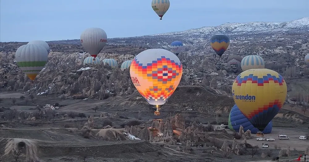Kapadokya'da Balon Turları Dört Gündür Havalanmıyor