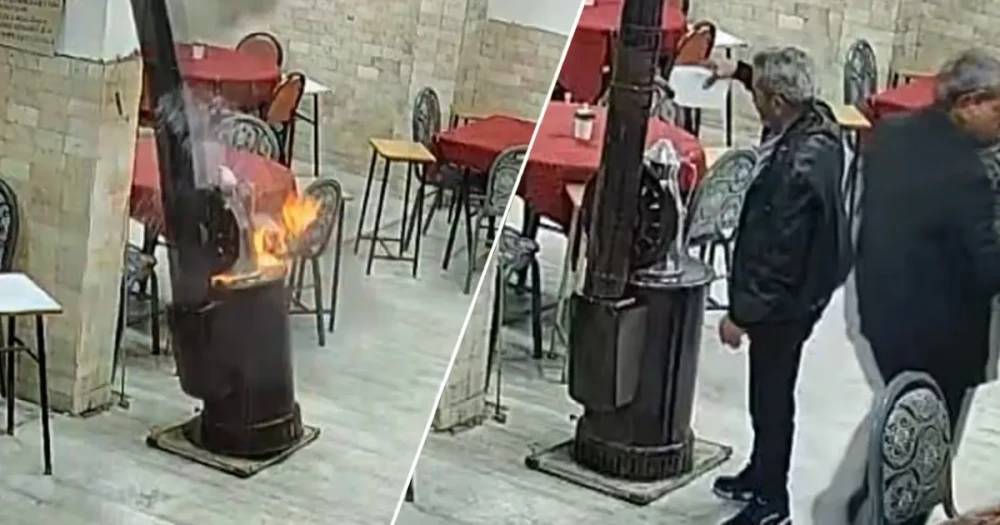 Sobaya Dökülen Kolonya Kıraathaneyi Savaş Alanına Çevirdi