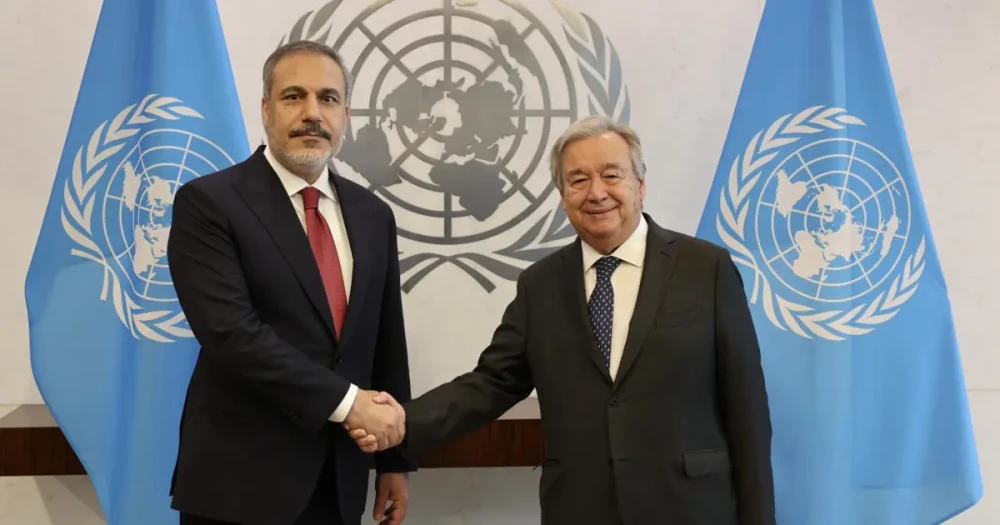 Bakan Fidan ve BM Genel Sekreteri Guterres'ten Önemli Telefon Görüşmesi