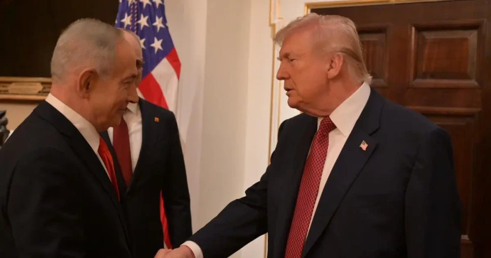 Trump ve Netanyahu Beyaz Saray'da Buluştu: İran Konusu Gündemdeydi
