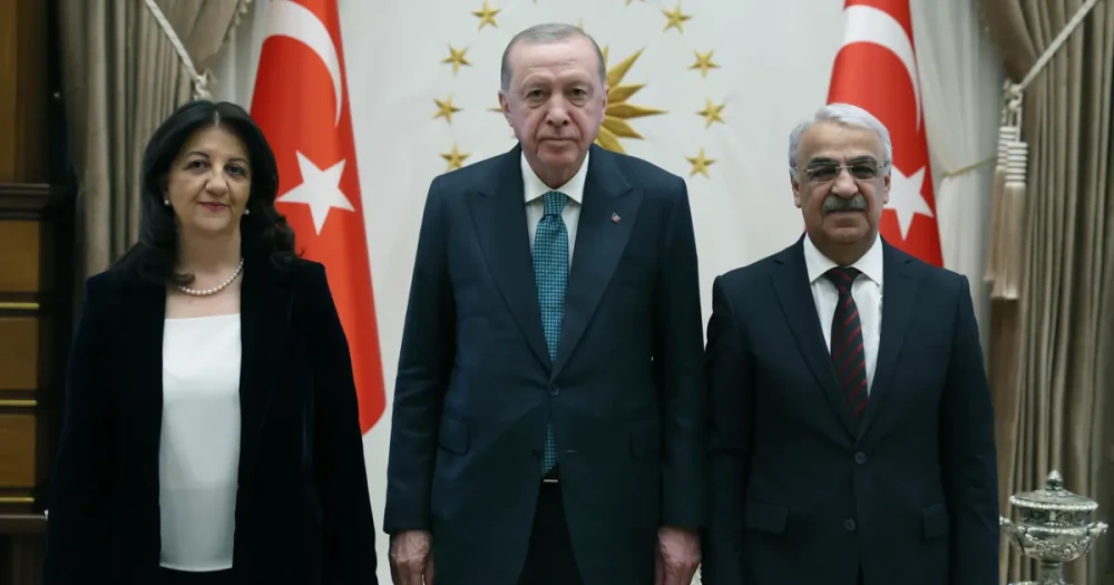 DEM Parti'den Cumhurbaşkanı Erdoğan Görüşmesi Sonrası Açıklama: Süreç Kararlılıkla Devam Edecek