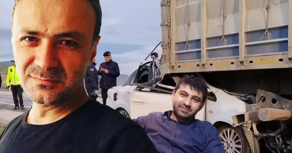 Cenaze Yolunda Acı Son: Otomobil TIR'a Ok Gibi Saplandı