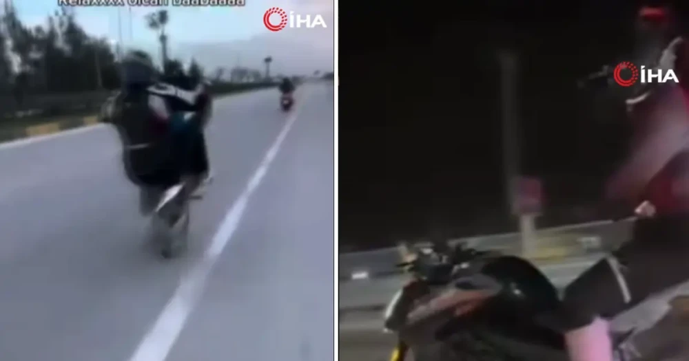 Motosikletli Sürücüye Sosyal Medya Paylaşımı Nedeniyle Ağır Ceza