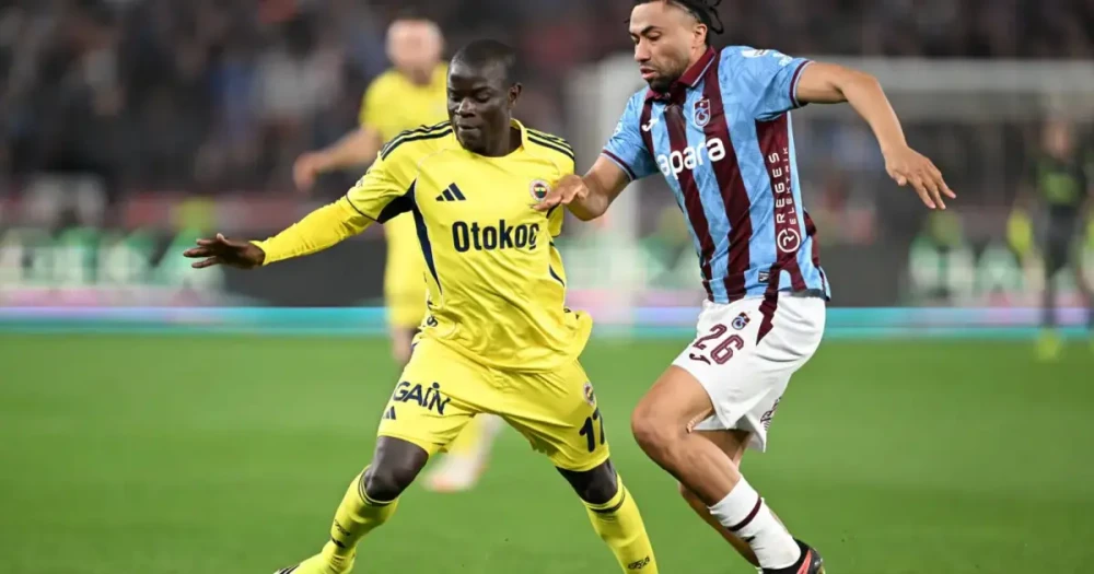 Fenerbahçe, Trabzonspor Deplasmanında 3-2 Galip Geldi
