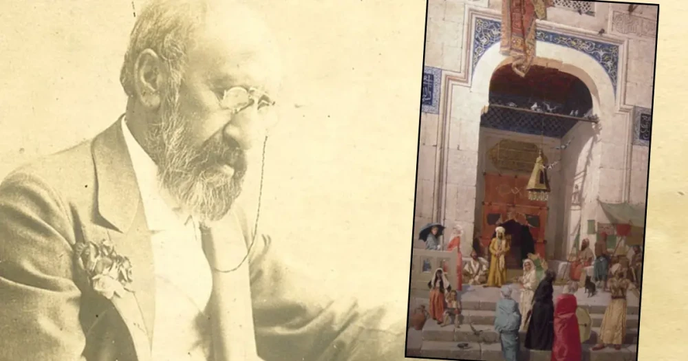 Osman Hamdi Bey'in Nadide Eseri "Cami Kapısında" Londra'da Müzayedeye Çıkıyor
