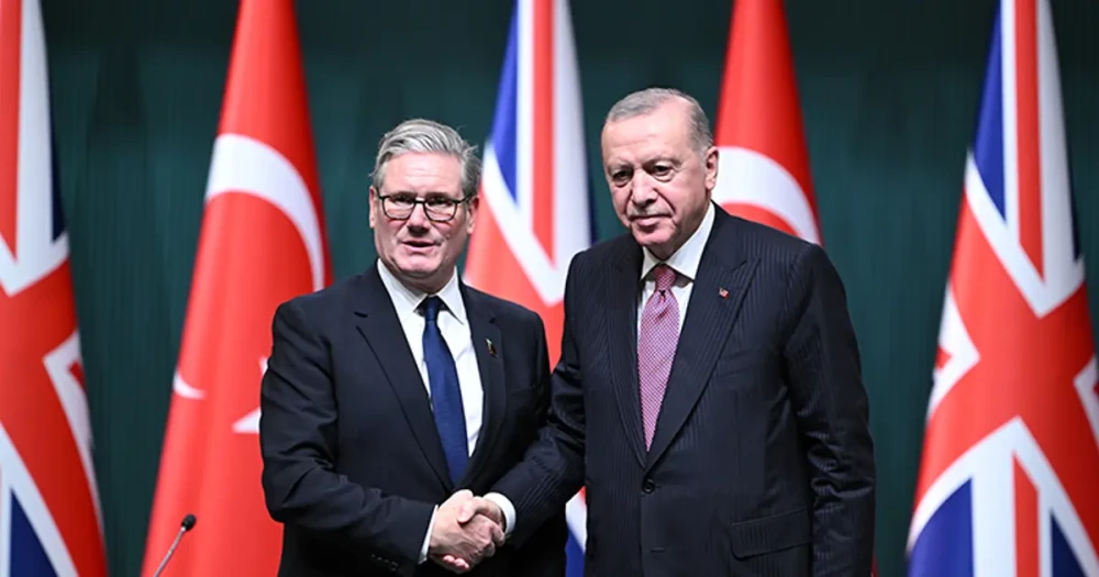 Cumhurbaşkanı Erdoğan ve İngiltere Başbakanı Starmer Telefonla Görüştü