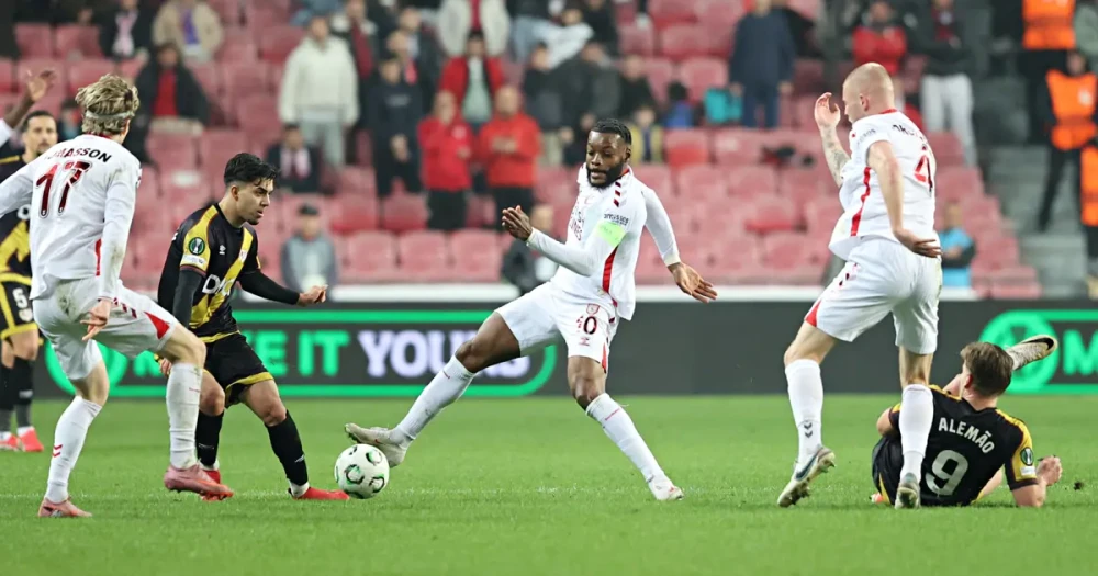 Samsunspor, Avrupa'da Rayo Vallecano'ya Mağlup Oldu