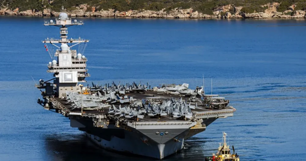 USS Gerald R. Ford Uçak Gemisi Girit'e Gidiyor İddiası
