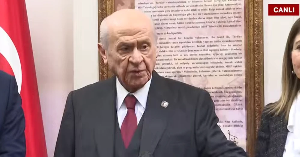 Bahçeli'den İzzet Ulvi Yönter İstifası ve Bölgesel Gelişmelere Dair Açıklamalar