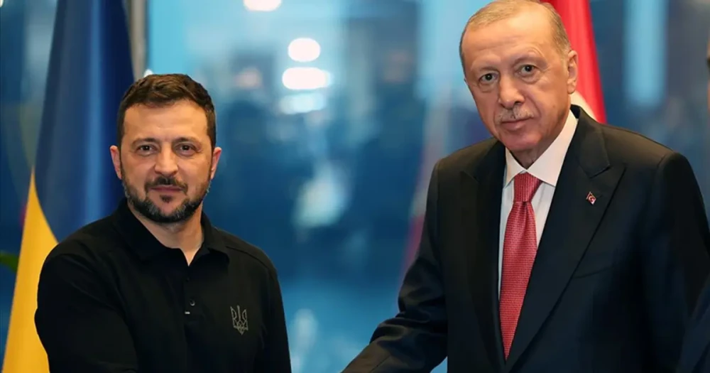 Ukrayna Lideri Zelenski İstanbul'da Cumhurbaşkanı Erdoğan ile Görüştü