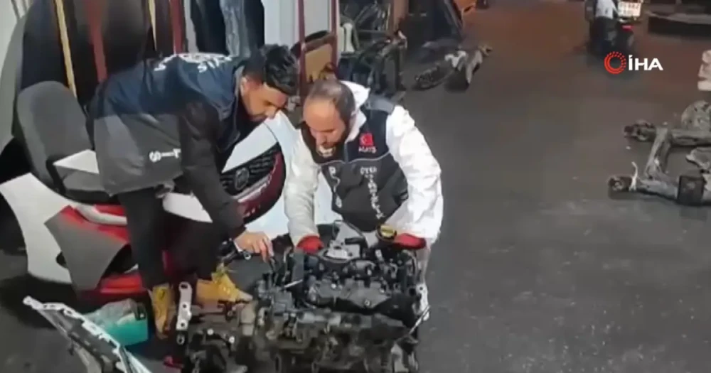 Ankara'da Oto Sanayiye Yapılan "Change" Araç Baskınında Dört Gözaltı