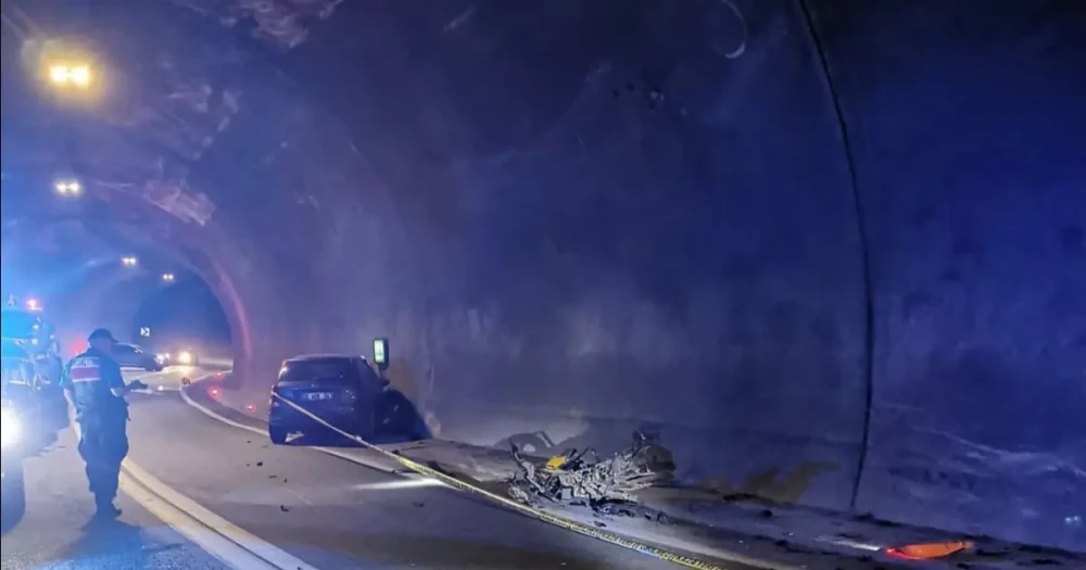 Tünelde Motosiklet Kazası: 1 Ölü, 2 Yaralı