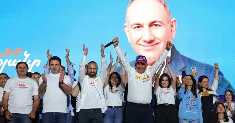 Ermenistan’da Parlamento Seçimlerinde Paşinyan Zaferini Duyurdu