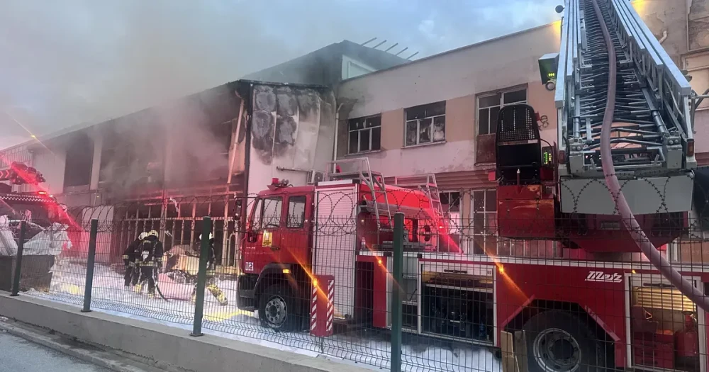 Konya'da Yangında Yaralanan İtfaiye Eri Hayatını Kaybetti