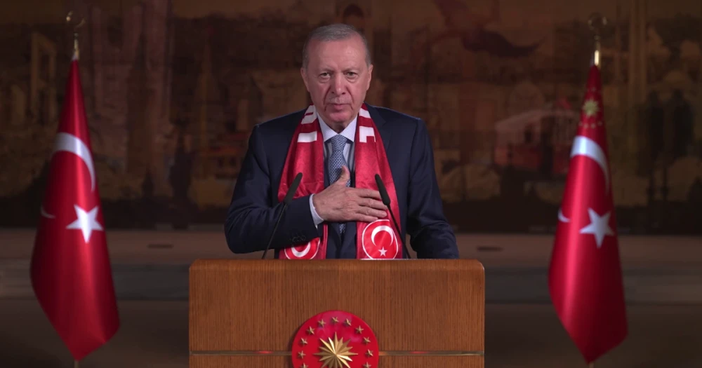 Cumhurbaşkanı Erdoğan'dan A Milli Futbol Takımına Destek Mesajı