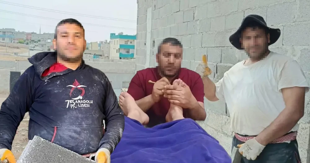 Gündüzleri inşaatta kalıp ustası, boş zamanlarında da "doktor"